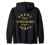 Seul Corea del Sud Felpa con Cappuccio