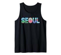 seul, corea sud, culturale, simboli, hanbok, orizzonte Canotta