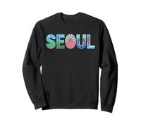 seul, corea sud, culturale, simboli, hanbok, orizzonte Felpa