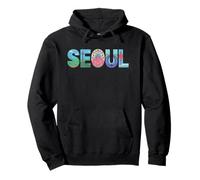 seul, corea sud, culturale, simboli, hanbok, orizzonte Felpa con Cappuccio