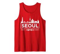 seul, Corea Sud, Minimalista, Bianco, Orizzonte Canotta