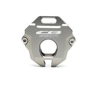 Seulomo Copri Chiave per Decorazione Moto Chiavi in Allu Per CB650R CBR650R CB 650R CBR CNC Custodia Protettiva Per Chiavi Da Moto Con Ricamo E Portachiavi(M-4)