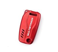 Seulomo Copri Chiave per Decorazione Moto Chiavi in Allu Per DUCATI Multistrada V2 V2S V4 V4S 1260S 950S In Alluminio CNC Copertura Per Chiave Di Avviamento Elettronico Moto, Accessori(WW-1)