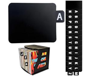Seutmrou 26 Pezzi Divisore alfabetico, A-Z Separatore di record, Organizer Con Alfabeto, Divisore di indice, per Dischi in Vinile Divisori per Dischi in Vinile, Album, Cd, DVD, Media, Libri