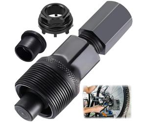 Seutmrou Herramientas de Bicicleta de manivela, Extractor de manivela,Herramienta de extracción de Manivela, Herramientas de reparación de bicicletas para Eliminación de Biela de Bicicleta