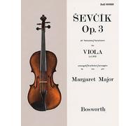 Sevcik for Viola, Opus 3: 40 Variations [Lingua inglese]