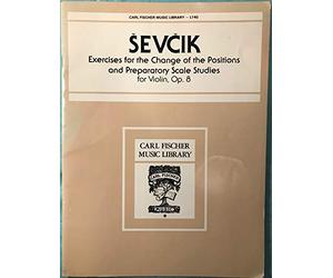 Sevcik, Otakar - Shifting the Position & Preparatory Scale Studies, for Violin, Published by Fischer
