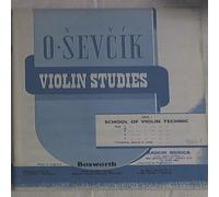 Ševčík - Violin Studies Op. 1 Part 2 Spartito Tecnica Violino
