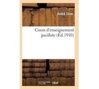Seve-A Cours d'Enseignement Pacifiste (Tascabile) Sciences Sociales