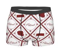 SEVEBJ Boxer da uomo con bandiera del Messico, traspirante, elasticizzato, biancheria intima, Stile 8, L