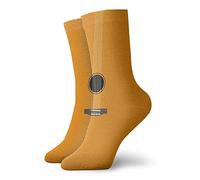 SEVEBJ My Uncle Is Single Performance Calzini da corsa Comfort Sox Light Bobbysocks Sox Basset Hound Dog, Chitarra, Taglia unica