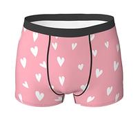 SEVEBJ Vintage Skull Holding Fiore Uomo Boxer Slip Mutande Pantaloncini Biancheria Intima Per Gli Uomini Fidanzato Taglia, Amore Cuore Senza Cuciture, M