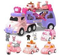 seveclotree Camion Giocattolo per Bambini,Regalo Bimba 2 3 4 5 6 Anni,Giocattolo Regalo per Bambino Ragazzi Ragazze 3 4 5 Anni