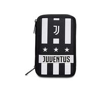 Seven a tsuccio 3 Zip Juventus Legends Team, Bianco e Nero, Completo Di Matite, Pennarelli, Scuola y Tempo Libero
