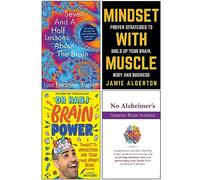 Seven and a Half Lessons About the Brain, Mindset With Muscle, Brain Power, No Alzheimer's Smarter Brain Keto Solution 4 Books Collection Set