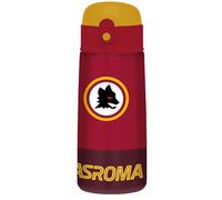 Seven AS Roma Borraccia Termica Calcio, Rosso, Mantenimento Temperatura fino a 24h, Borraccia Asilo, Scuola Elementare e Tempo Libero, Bambino