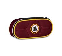 Seven AS Roma Portapenne Scuola Calcio Round Plus Rosso Astuccio Ovale Con