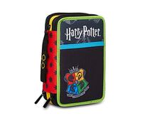 Harry Potter Astuccio 3 zip Premium Completo 43 Accessori Contenuto Alta Qualità