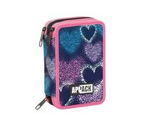 Astuccio 3 zip Seven Appack (Fuxia)