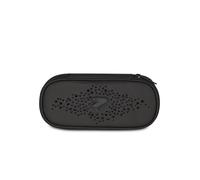 Seven Astuccio oval round plus glitzycute - nero con brillantini