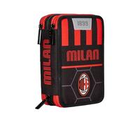 Astuccio 3 zip Completo Scuola Seven AC Milan Path Of Victory - Novità 2024/2025