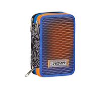 ASTUCCIO COMPLETO scuola 3 ZIP seven SHADEFULL pencil case BOY tre piani