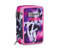 Astuccio 3 Zip Seven Buzzy Note Girl 45pz