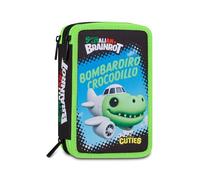 Astuccio 3 Zip Brainrot Bombardiro Crocodillo Kit 44 Pezzi
