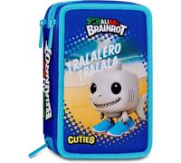 Astuccio 3 Zip Brainrot Tralalero Tralala Kit 44 Pezzi