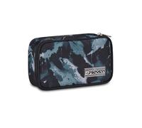 Seven Astuccio Scuola Quick Case FREETHINK, Grigio, Portapenne Rettangolare Attrezzato, Spazioso, 45 pezzi, Completo di matite, Penne e colori, Scuola elementare e media, Bambini, Ragazzi,Tempo libero