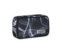 Seven Astuccio Scuola Quick Case, Grigio, Portapenne Completo di Penne, Matite, Colori, Accessori Zaino, Scuola Elementare e Media, Bambino, Ragazzo