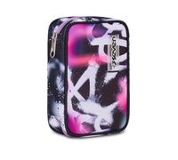 Seven Astuccio Scuola Speed Case BUZZY NOTE GIRL, Nero, Portapenne monoscomparto attrezzato, 44 pezzi, Planche amovibili, Accessori Zaino, Scuola elementare e media, Bambina, Ragazza