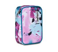 Seven Astuccio Scuola Speed Case, Multicolore Graffiti, Portapenne Mono Scomparto con Plance Amovibili, Completo Di Penne, Matite, Colori, Accessori Zaino, Scuola Elementare, Bambina