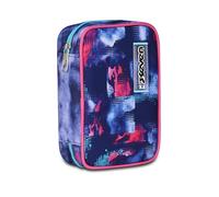 Seven Astuccio Scuola Speed Case, Viola, Portapenne Mono Scomparto con Plance Amovibili, Completo Di Penne, Matite, Colori, Accessori Zaino, Scuola Elementare, Bambina