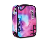 Seven Astuccio Scuola Speed Pad, Multicolore, Portapenne Mono Scomparto con Plance Amovibili, Completo Di Penne, Matite, Colori, Accessori Zaino, Scuola Elementare, Bambina