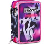 Astuccio 3 Zip Seven Buzzy Note Girl 45pz