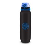 Seven Borraccia Inter 1L in Tritan con Finitura Soft Touch, Capiente e Resistente, per Scuola, Sport, Allenamenti, Viaggi e Tempo Libero, Idea Regalo per Tifosi