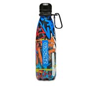 Seven Borraccia, Multicolore, Borraccia Termica in Acciaio Inox Interno Esterno, Mantenimento Temperatura fino a 24h, Borraccia Scuola Bambini - Bottle Termica