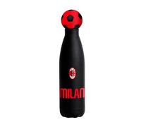 Seven Borraccia termica AC MILAN in acciaio inox bpa free 500 ml, Mantenimento temperatura: caldo 12h/freddo 24h, Bambino, Ragazzo, Adulto, Calcio, Prodotto ufficiale, Idea regalo