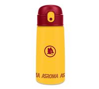 Seven Borraccia termica AS ROMA per ragazzi, Acciaio inox bpa free, 460ml, Mantenimento temperatura: caldo 12h/freddo 24h, Bambino, Ragazzo, Adulto, Calcio, Prodotto ufficiale, Idea regalo