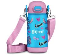 Seven Borraccia Termica Kid 400 ml con Tracolla Lilo & Stitch