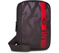 Seven Borsa a tracolla Milan, Nero, Tasca posteriore con zip, Tracolla regola