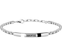 Seven Bracciale Juventus in acciaio, Con piastra centale, Bambini e Ragazzi