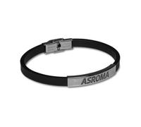 Seven Bracciale Ufficiale in Acciaio e Caucciù