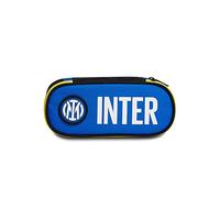 Seven Bustina Round Plus Fc Inter Calcioback On The Net, Nero e azzurro, con Elastici Portapenne, Scuola y Tempo Libero