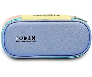 Seven Bustina ROUND PLUS FEDEZ X Astuccio Bambino Bambina, Portapenne Scuola