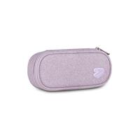 Seven Bustina Scuola Round Plus Big Tech Shiny, Lilla, Passanti Elastici