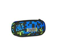 Seven Bustina Scuola Round Plus, Multicolore, Taschino Interno con Zip e Passanti Elastici Portapenne, Accessori Zaino, Scuola Elementare, Media e Superiore, Bambino e Ragazzo