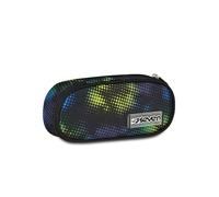 Seven Bustina Scuola Round Plus, Multicolore, Taschino Interno con Zip e Passanti Elastici Portapenne, Accessori Zaino, Scuola Elementare, Media e Superiore, Bambino, Ragazzo