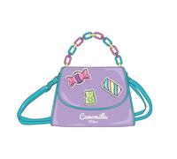 Seven Camomilla Borsetta a mano con chiusura magnetica, Lilla, Catena Colorata, Tempo Libero, Accessorio Bambina